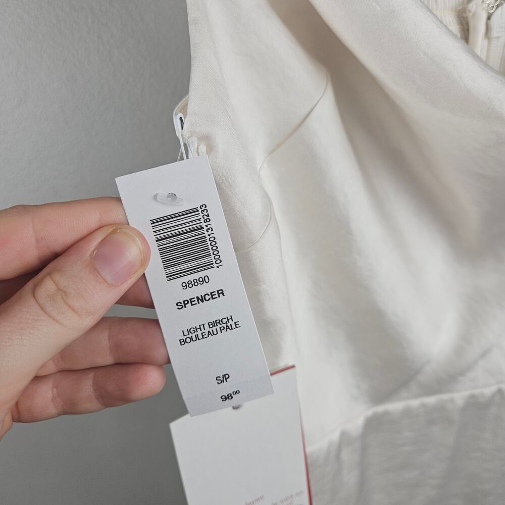 Aritizia Sunday Best Spencer Mini Dress  Light Birch Size Small - Picture 4 of 11